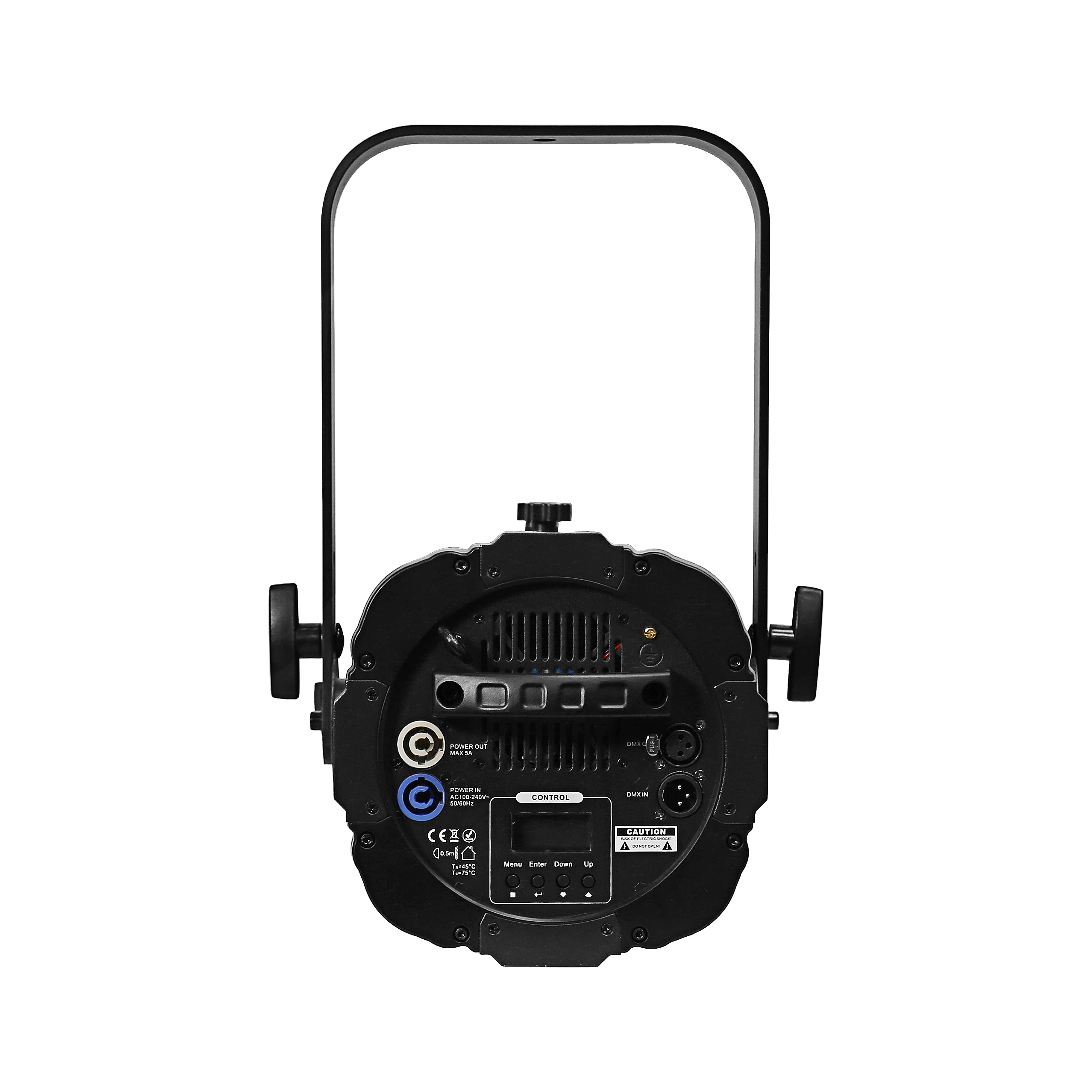 Multi-light source 60W Led zoom profile lighting heat pipe cooling system
