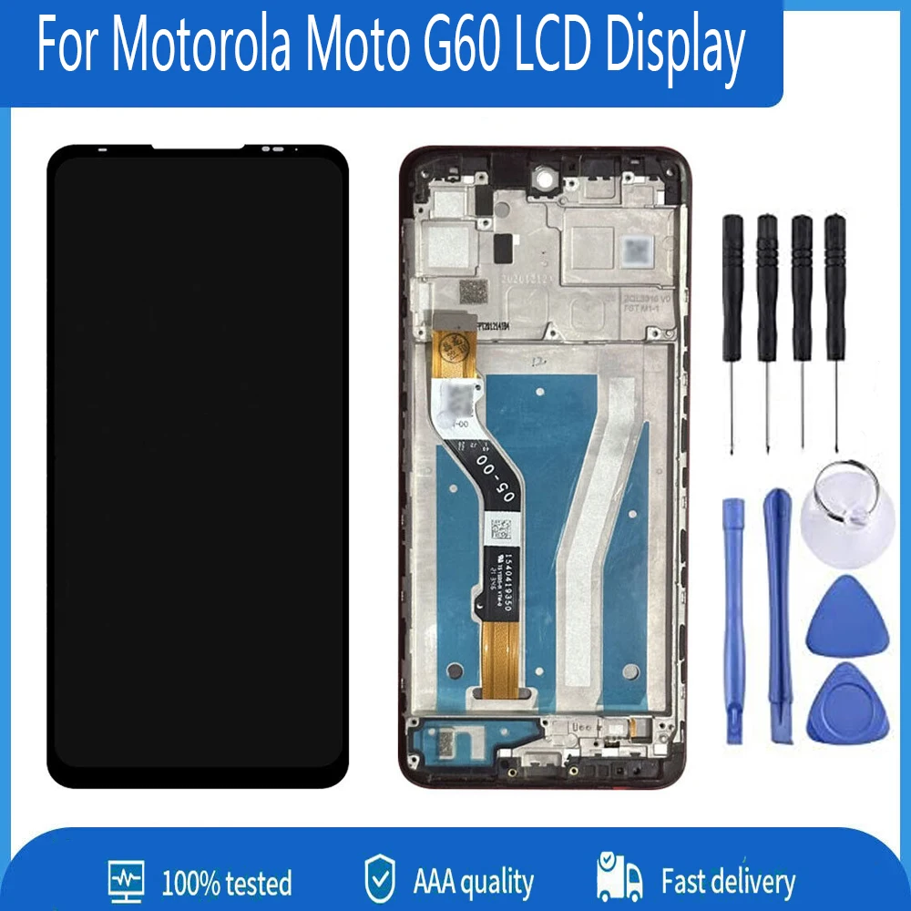 IPS For Motorola Moto G60 LCD Display Touch Screen Digitizer Assembly 6.8