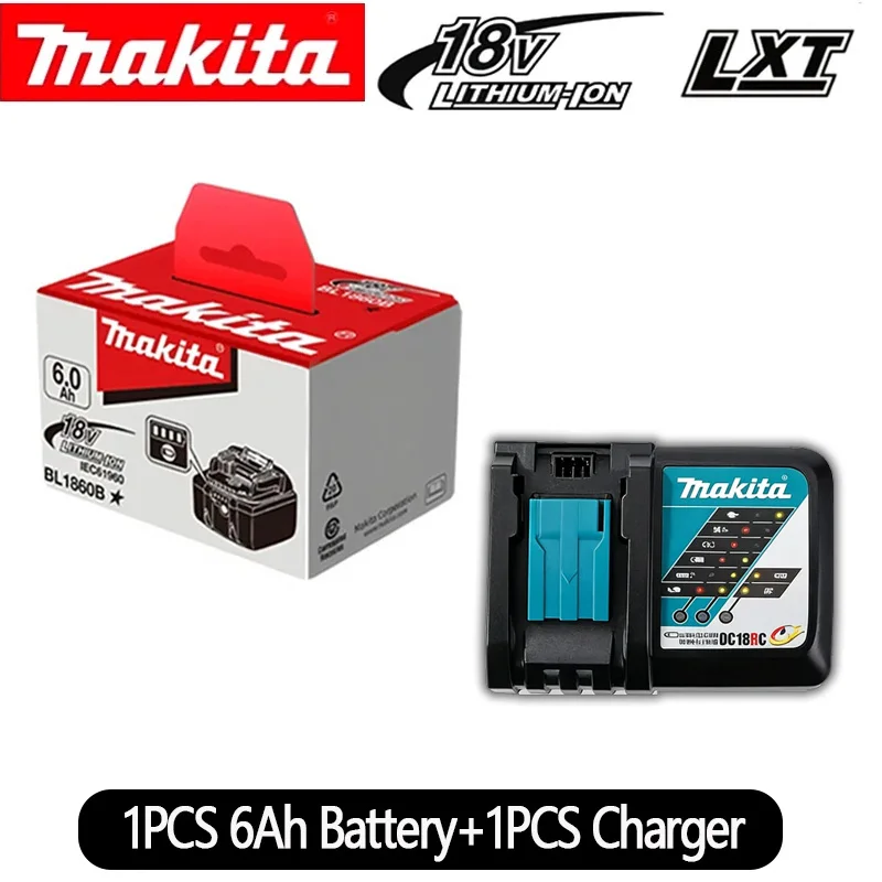 Originele Makita 18V LXT Lithium-accu 9.0Ah/6.0Ah/5.0Ah voor BL1890 BL1860B BL1850 & DDF487 uit 2026