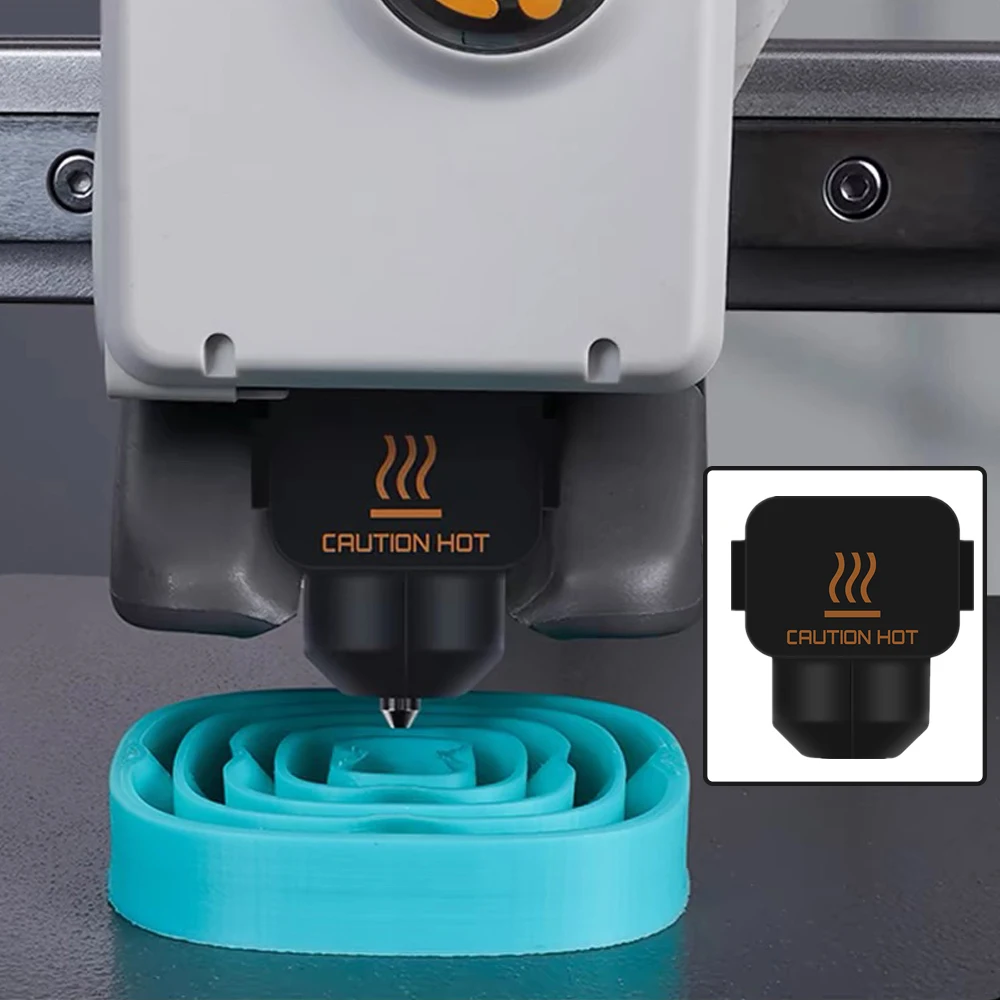 For Bambu Lab A1 Mini, A1 Silicone Socks Hotend Block Cover 3D Printer Parts Heat Insulation Silicone Case Sock for Bambulab A1