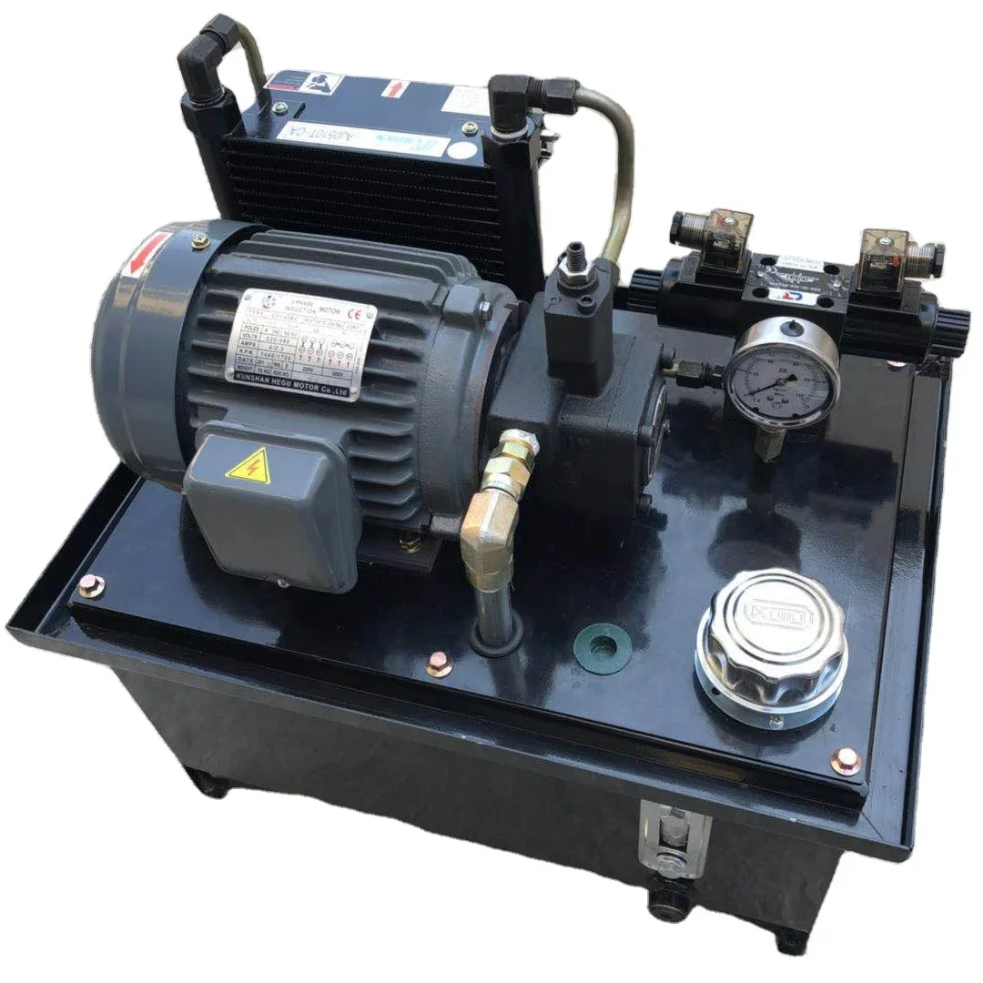 

1.5KW, vane pump, pressure 0-7Mpa, flow rate 20L / MIN, 40LT, CNC machine tool small hydraulic pump pack