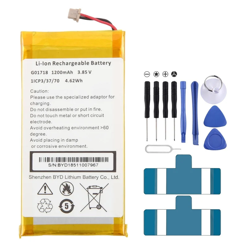 For BYD G01718 1200mAh Battery