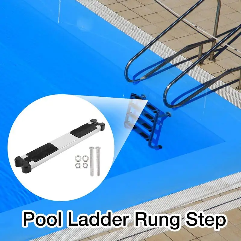 

Swimming Pool Ladder Steps 304 Stainless Steel Pool Pedal Anti Slip Thicken Swim Steps Swimming Pool Escalator Accessories