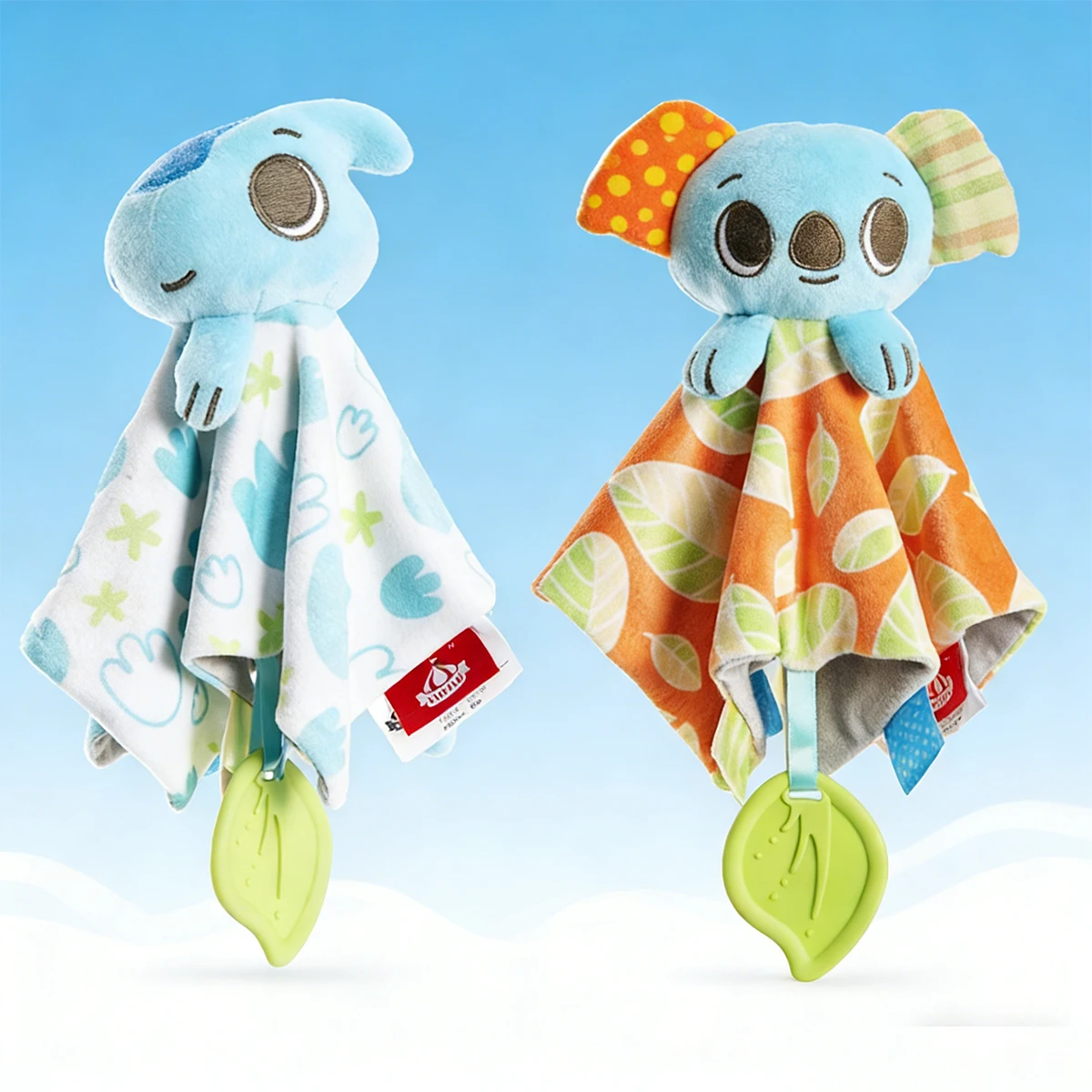 ผ้าห่มปลอบเด็ก ของเล่นกัดยางปลอดภัยสำหรับเด็กทารก ช่วยให้นอนหลับ ตุ๊กตาผ้าห่ม ตุ๊กตาหุ่นมือ YY09