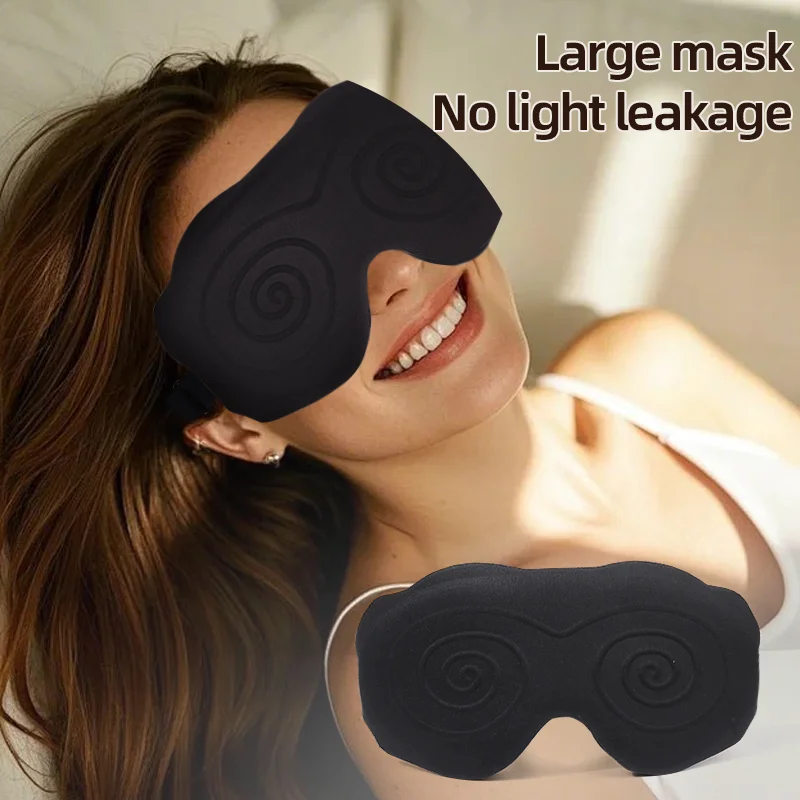3D Sleeping Mask Block Out Light Soft Padded Sleep Mask for Eyes Slaapmasker Eye Shade Blindfold Sleeping Aid Face Mask Eyepatch
