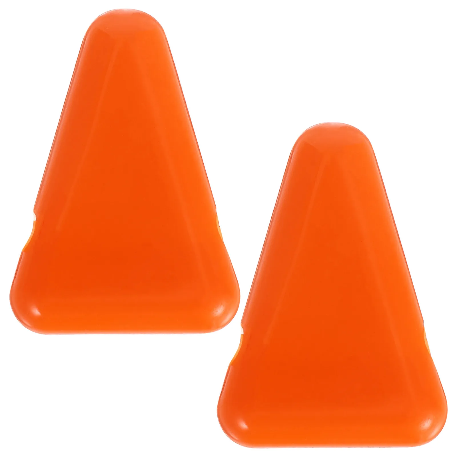 2pcs Triangle Silicone Tuning Fork Stabilizer Base for Meditation, Sound Therapy & Storage Display