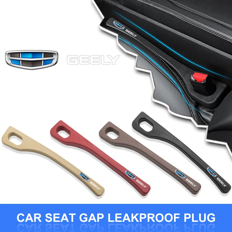 

2pcs Car Seat Gap Filler Organizer Waterproof Car Seat Gap Plug Strip For Geely Geometry C Coolray Tugella Gx3 Panda Accessories