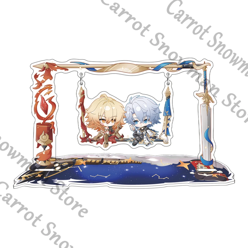 Honkai: Star Rail Mydei Phainon Sunday Robin Anime علامة واقفة لافتة أكريليك كوسبلاي كرتونية لتزيين الهدايا