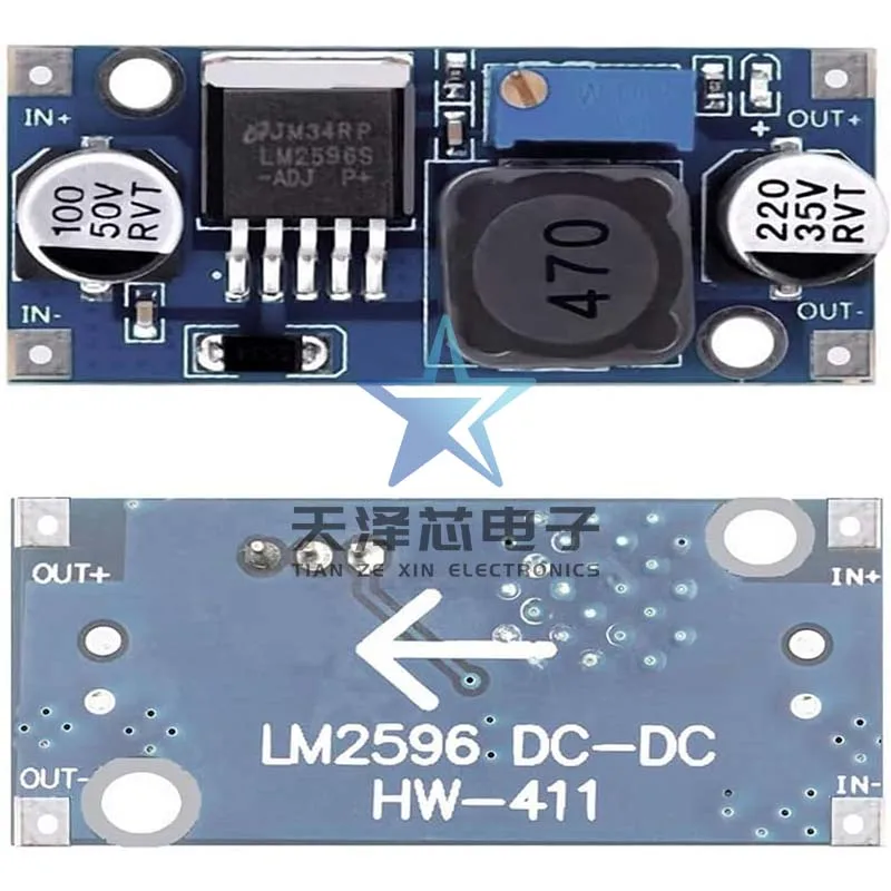 Xl6009 Boost Module Dc-Dc Módulo de Potência Saída Ajustável Super Lm2577 4A