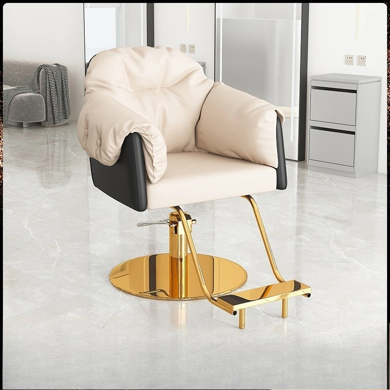 

Hairs Salons Chair, Hair Salon Rotating Hair Cutting Chair, Adjustable Hair Salon Chairs, Hairs Salons Dyeing and Ironing Chairs