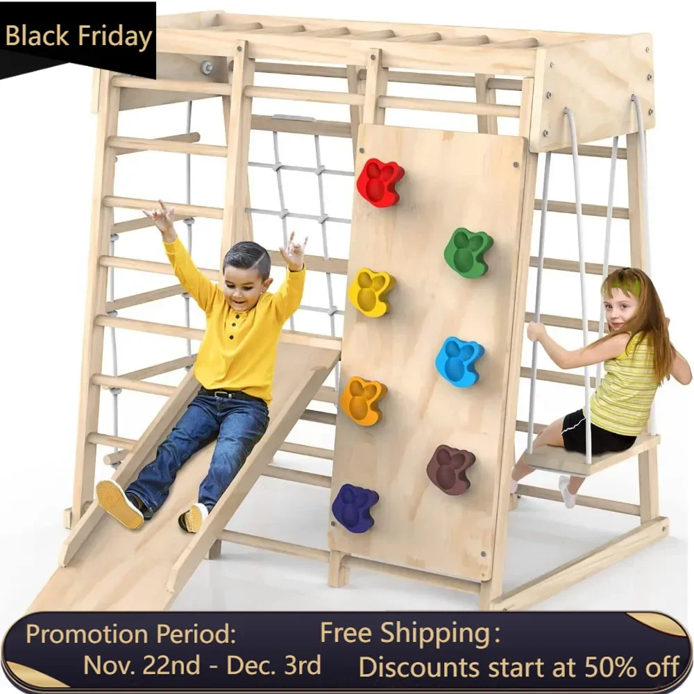 Indoor Children's Playground Climbing Toys, Climbing Toys with Slides, Climbing Rocks/nets, Monkey Poles, Drawing Boards