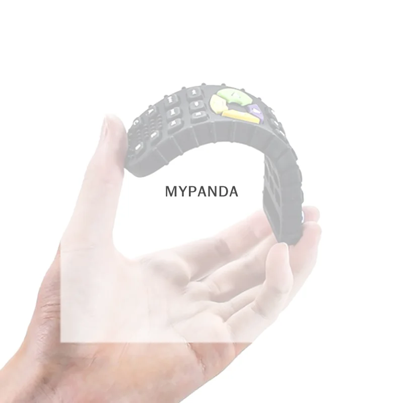 /Cna/Silicone Baby Teether TV Remote Control Shape Teether Pain Relief Teething Toy Kids Sensory Educational Toy