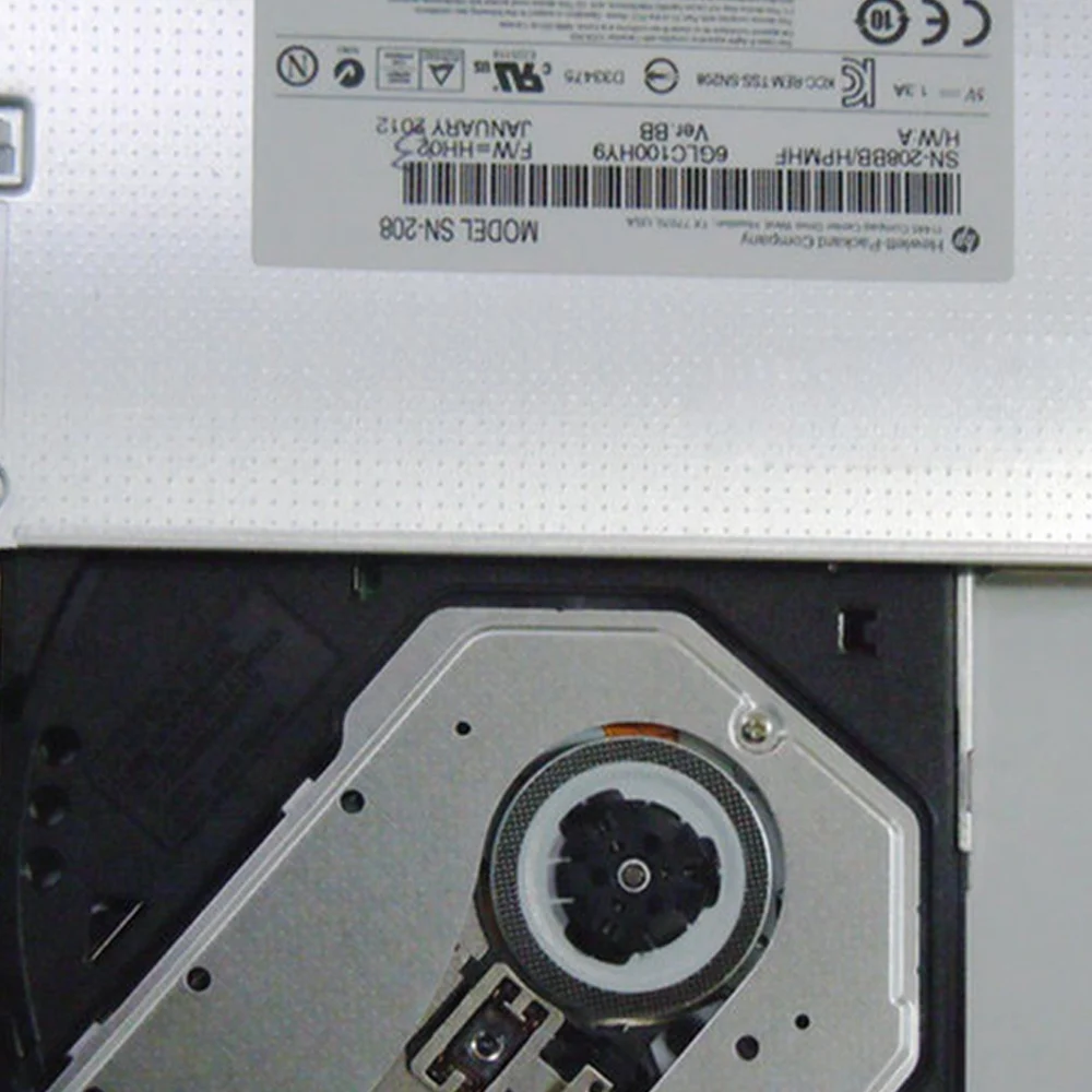 

AAA87 DVD CD RW записывающая горелка 9,5 мм внутренний оптический привод SATA для ноутбука DVD-диск SU-208