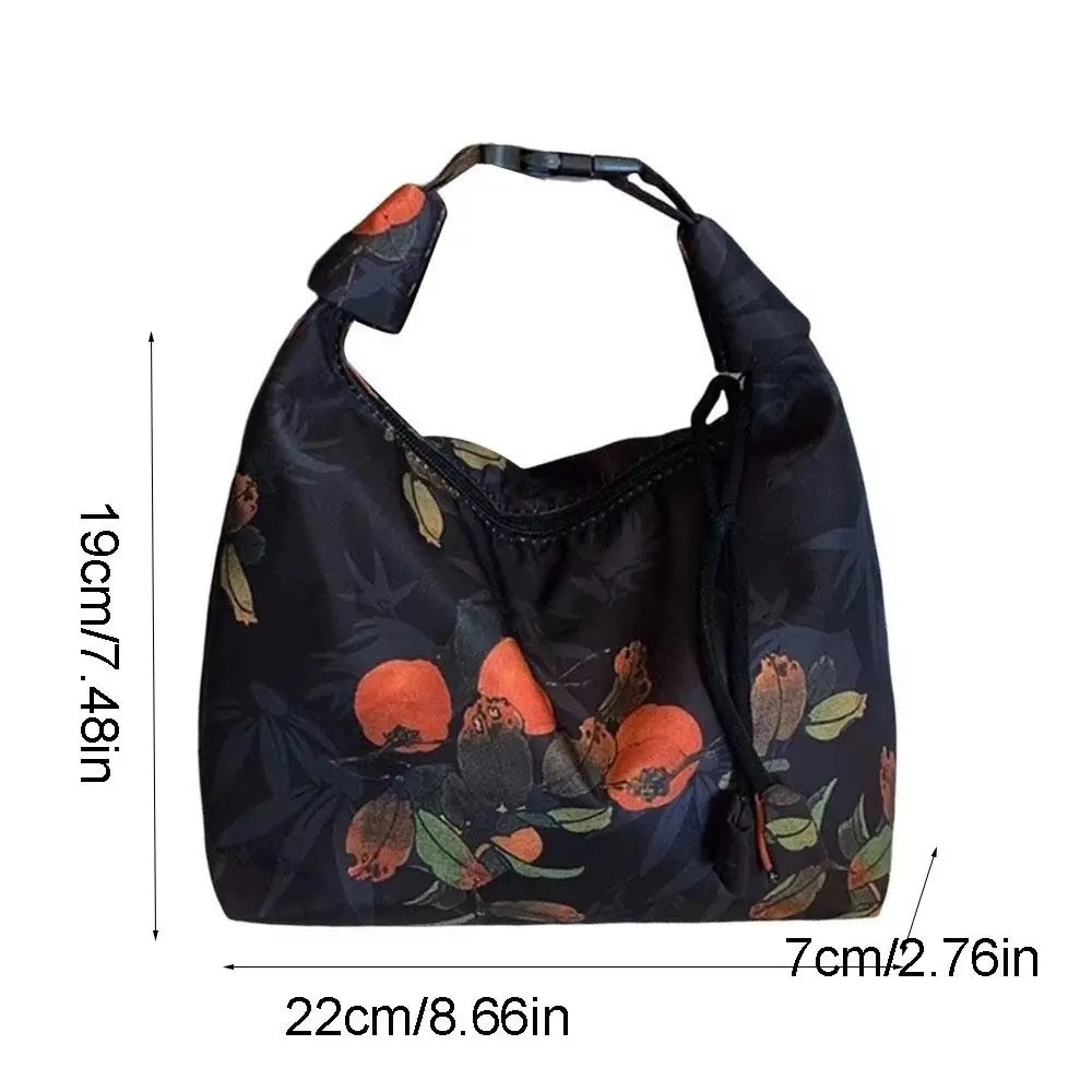 Adjustable Chinese Style Handbag Gambiered Canton Gauze Satin Pea Purses Embroidered Traditional Cheongsam Bag Gifts - view 5
