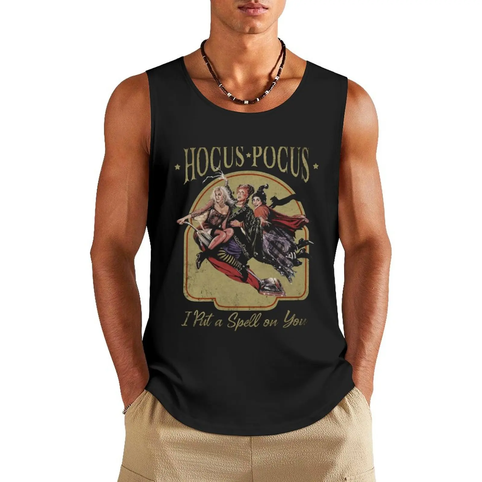

Funny Hocus Three Witches Pocus Idol Gift Fot You Tank Top gym top basketball clothing bodybuilding