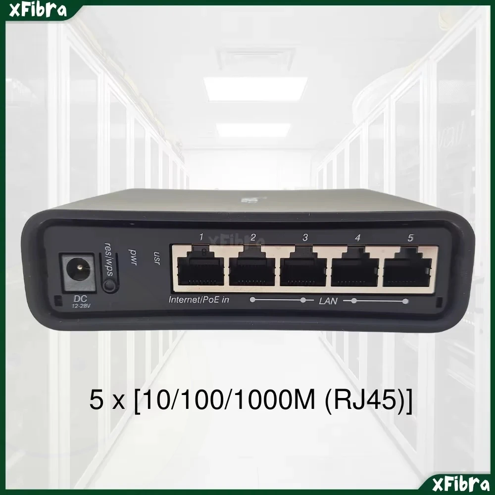 MikroTik hAP ac² Wireless Router RBD52G-5HacD2HnD-TC Dual Band 2.4G 5G WiFi5 5 Port Gigabit Ethernet USB Home Office Router