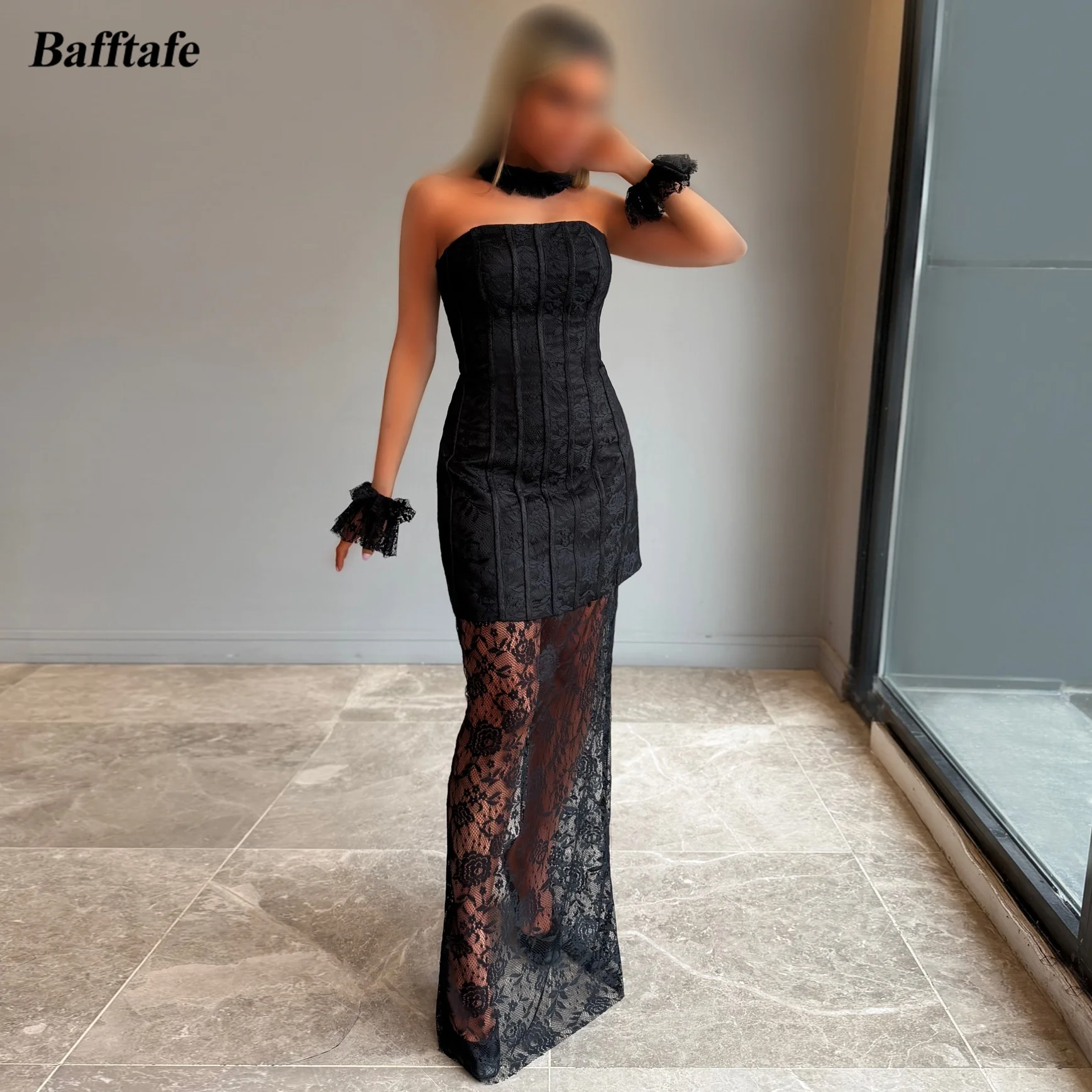 

Bafftafe Оболочка Кружева Длинные платья для выпускного вечера Индивидуальная съемная юбка Женские вечерние платья Платье для особых случаев на день рождения