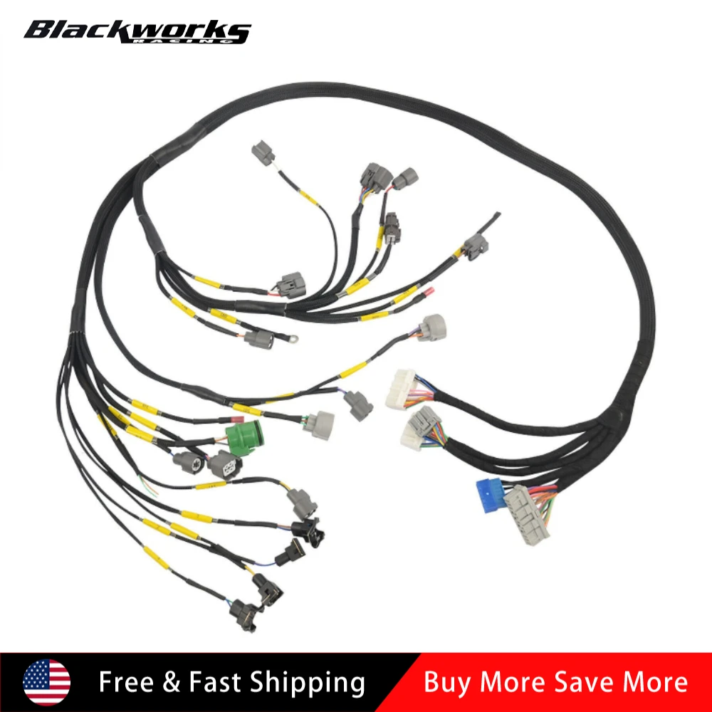 

CNCH-0BD1-1 Жгут проводов двигателя OBD1 Budget серии D&B для Civic Integra B16 B18 D16 1992-1995 гг.