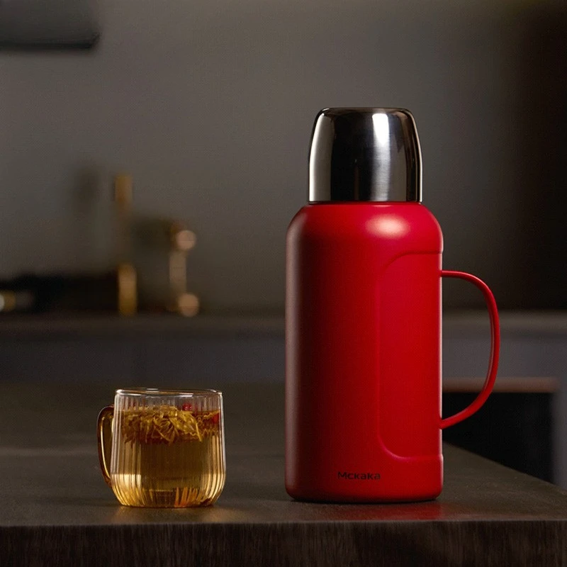 

Professional Home Thermos 316L Stainless Steel Double Wall, Large Capacity Long-Lasting Heat Retention, Easy Use Insulated Flask