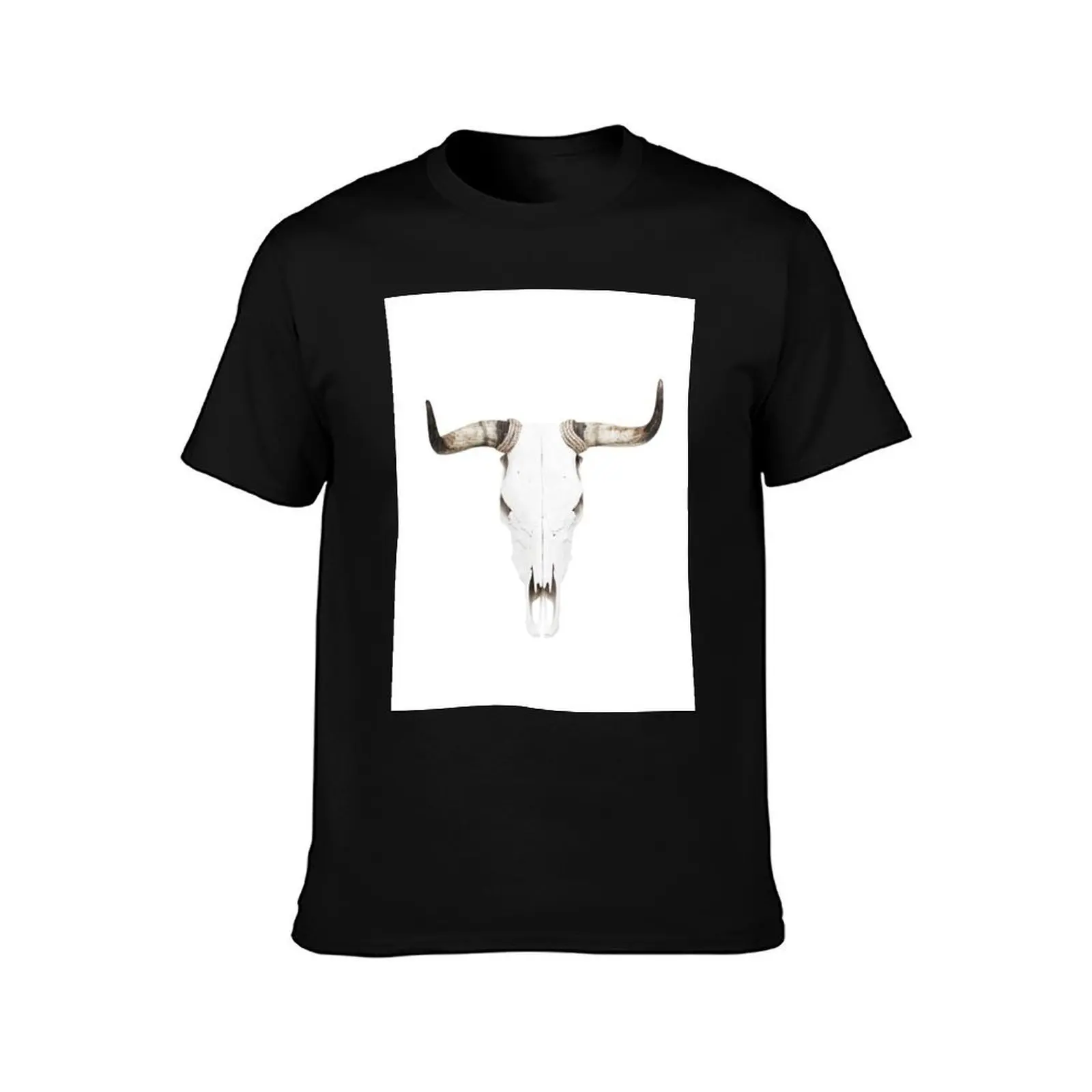 Skull print, Bull print, Scandinavian print, Scandinavian, Trendy Styled, Scandinavian art, Modern art, Wall art, Minima T-Shirt