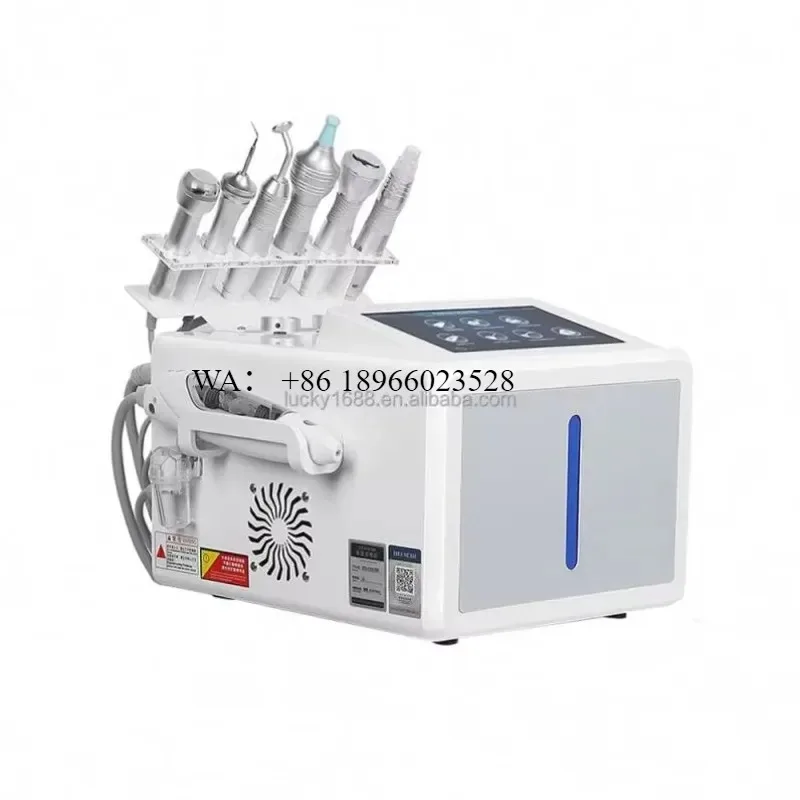 WMWMNU 2025 Professional Multifunction Pure Oxygen Jet Facial Care Hydro Dermabrasion for Beauty Salon