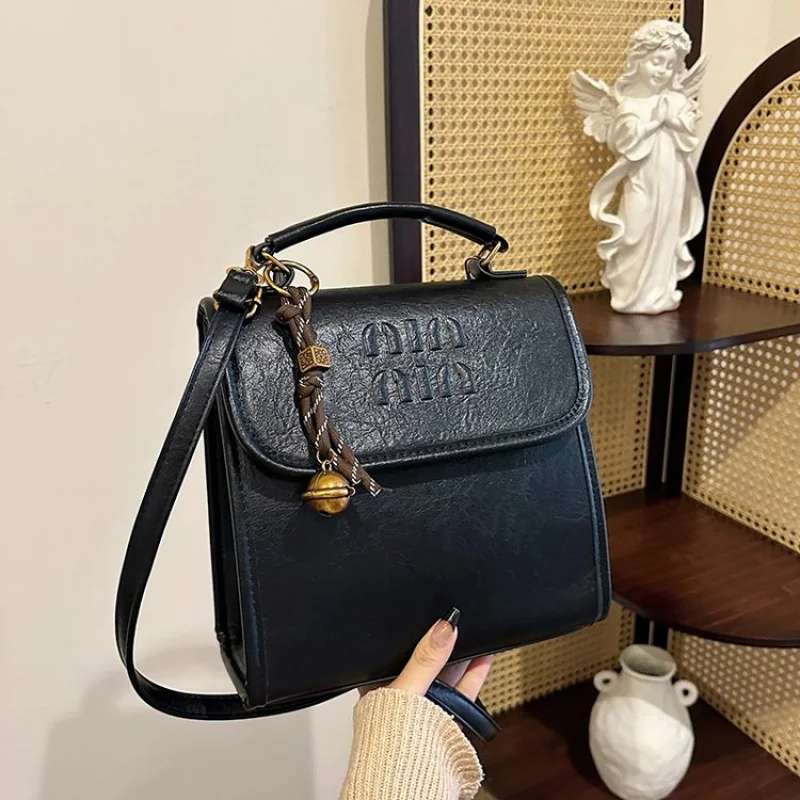 حقيبة يد نسائية من الجلد ذات علامة تجارية فاخرة عصرية، حقيبة ركاب يومية كلاسيكية أنيقة بتصميم مشهور #1