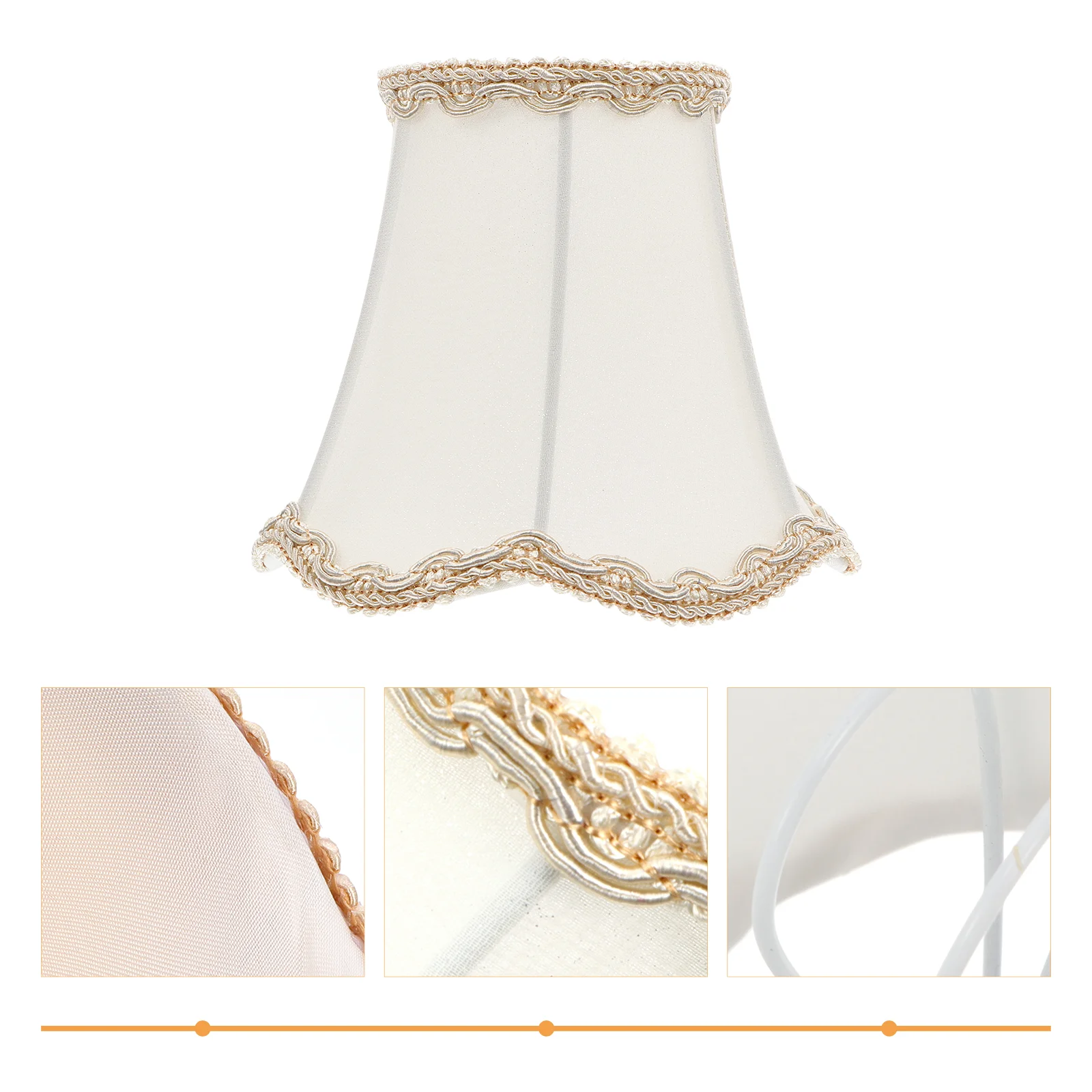 

Home Cloth Lampshade Decorative Lamp Shade Exquisite Lamp Cover Light Decoration Lamp Accessory for Hotel Home