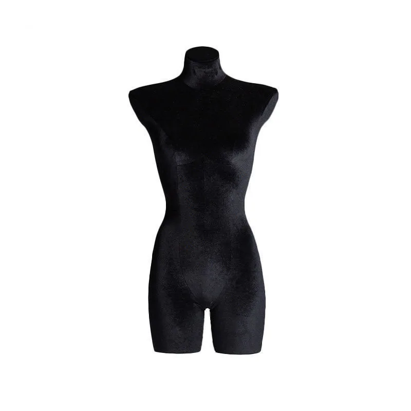 

Sisme Kadın Gercek Tam Vucut Half-length Velvet Mannequin for Women's Clothing Display Upper-body Mannequins Window Display