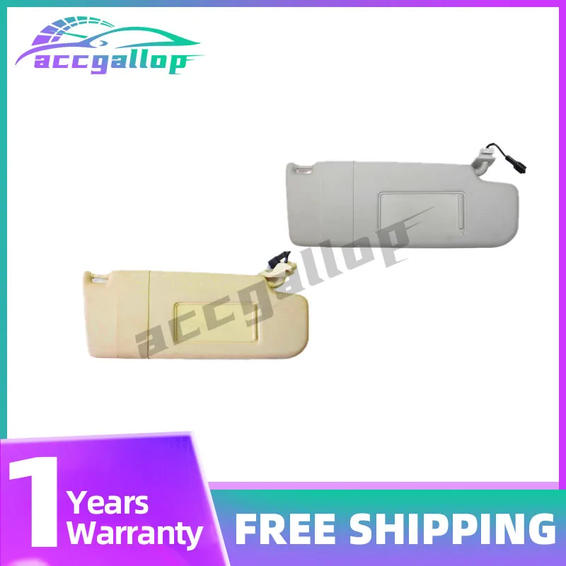 

Auto LHD Inner Sunvisor Sun Visor Sun Shade with Mirror and Light For VW Golf 6 MK6 2009 2010 2011 2012