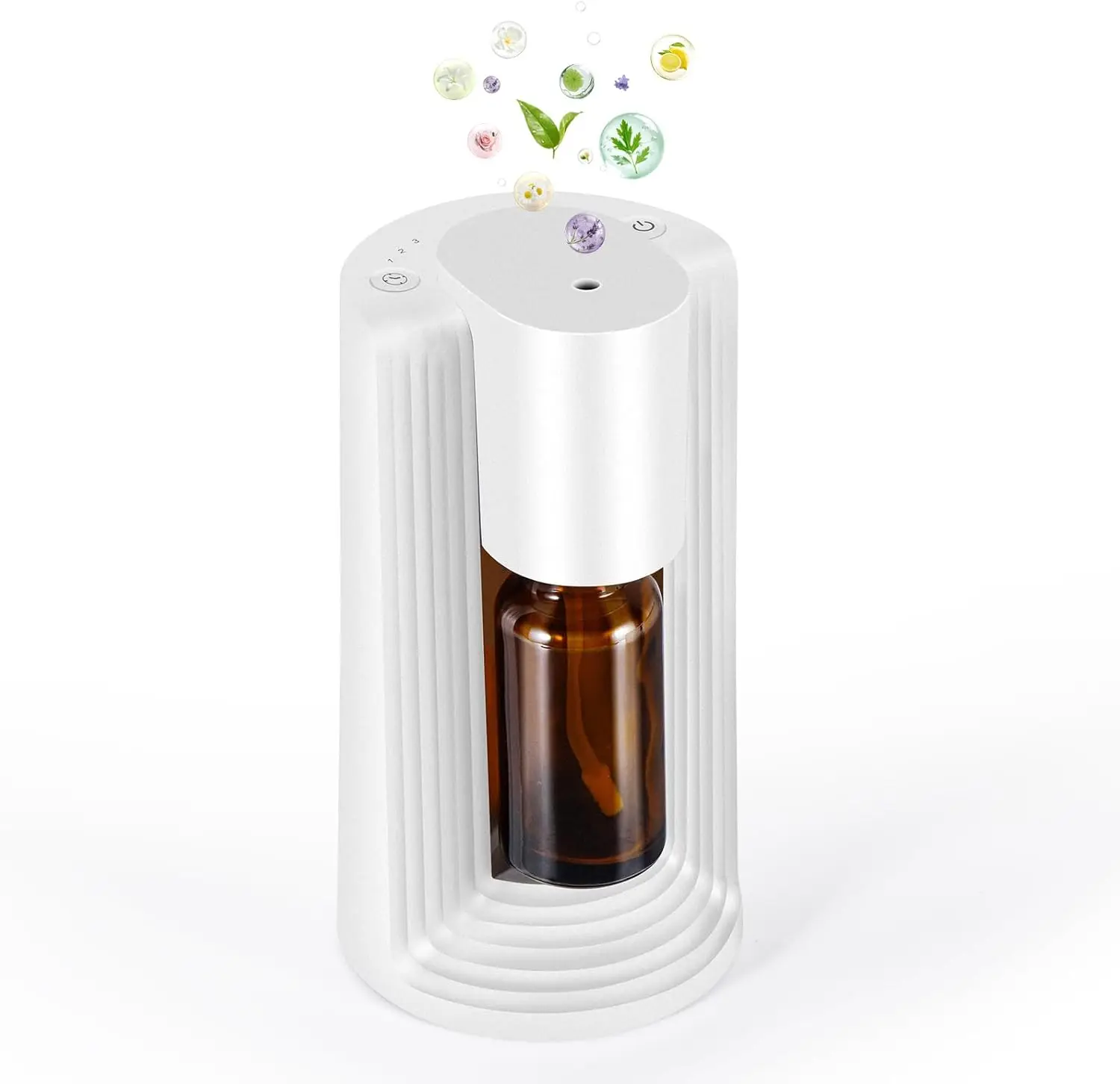 Waterless Diffuser For Essential Oils, Essential Oil Diffuser For Home, 3 Mist Levels & 3 Timer Settings, Waterless Diffuser, Ty