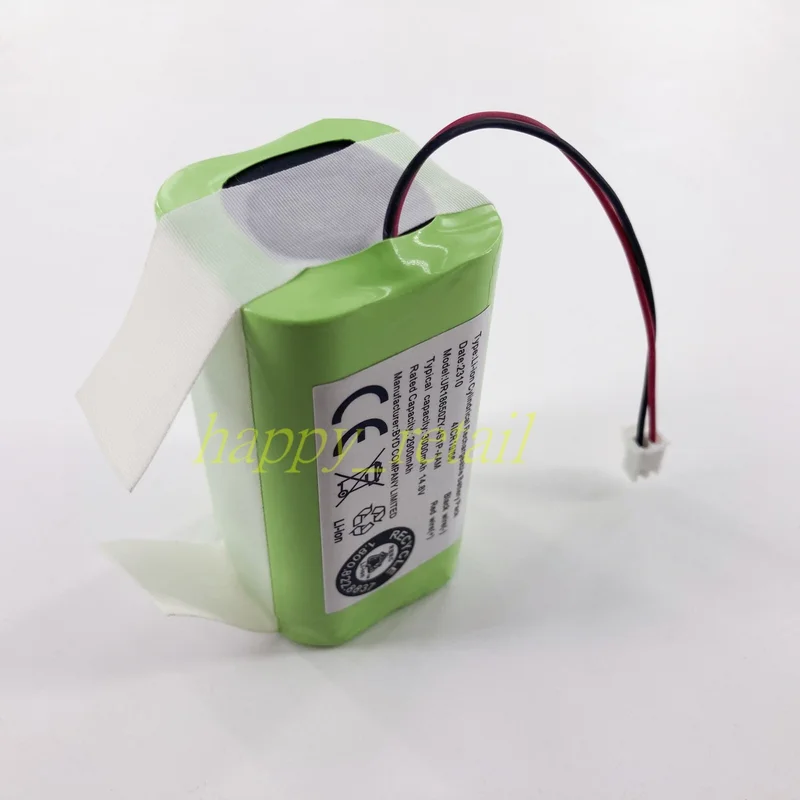 Nova bateria para aspirador de tubarão RV1001AE UR1005AE RV1101ARUS UR1105ARUS RVBAT850