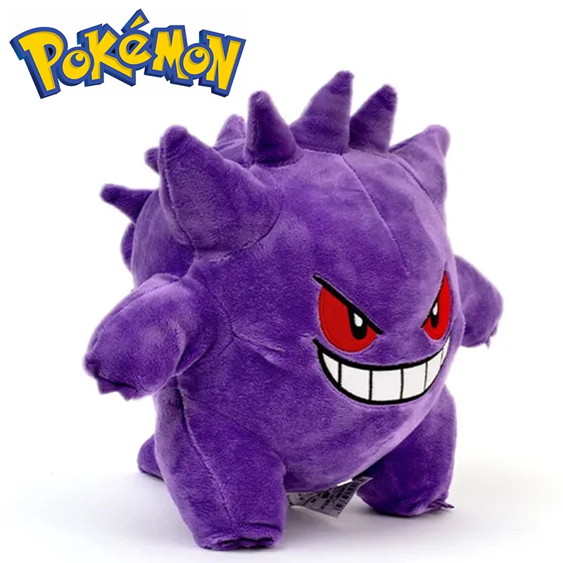 Jouet en peluche Pokémon Gengar, grand 12 pouces, 2 ans et plus, cadeaux en peluche Anime, Collection de loisirs Kawaii, cadeaux d'anniversaire