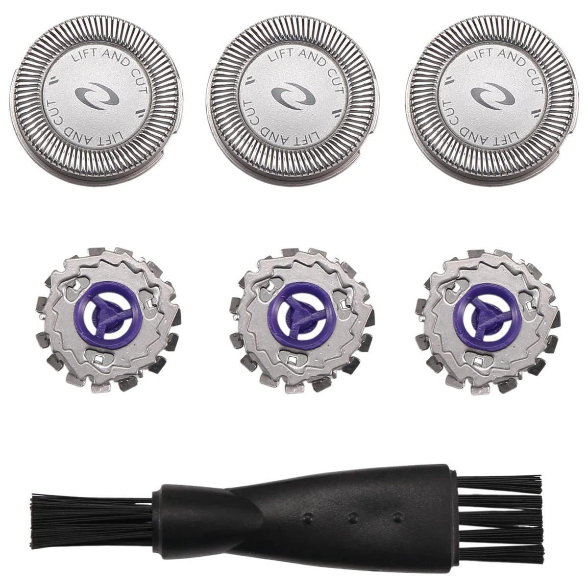 

ABQR 3 Pcs Replacement Shaver Head for HQ3 HQ4 HQ55 HQ56 HQ6900 HQ6868 HQ5812 HQ6874 Blade