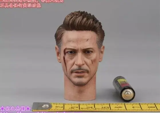 

HT MMS543D33 MK85 1/6th Scar Head Sculpt Model for 12'' Male Figure