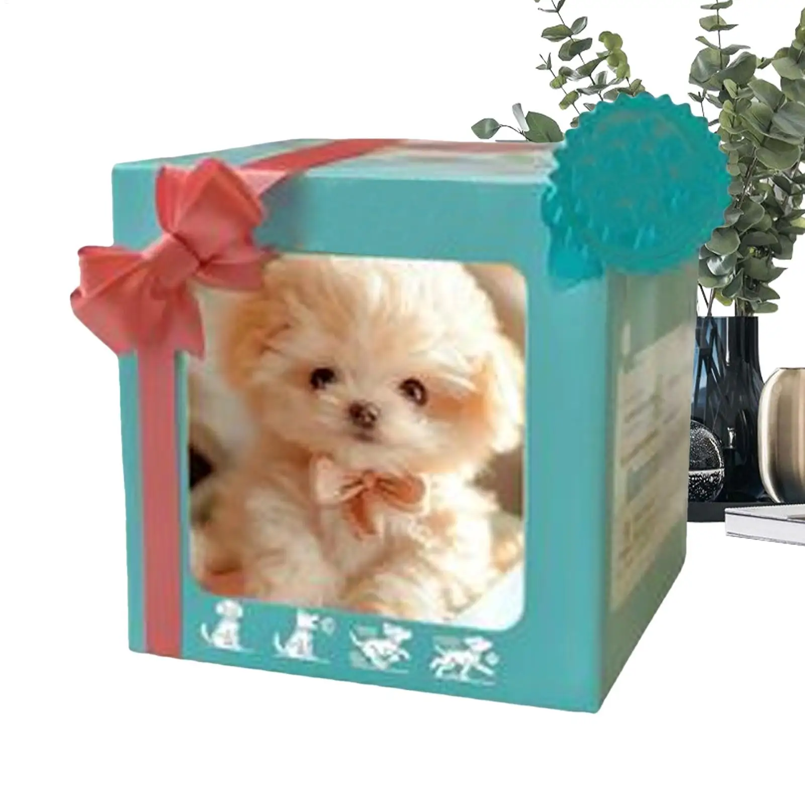 Cute Walking Dog Toy Battery-Operated with Sound Tail Wagging Barking Electric Puppy for Teens Adults Boys Girls Living Room