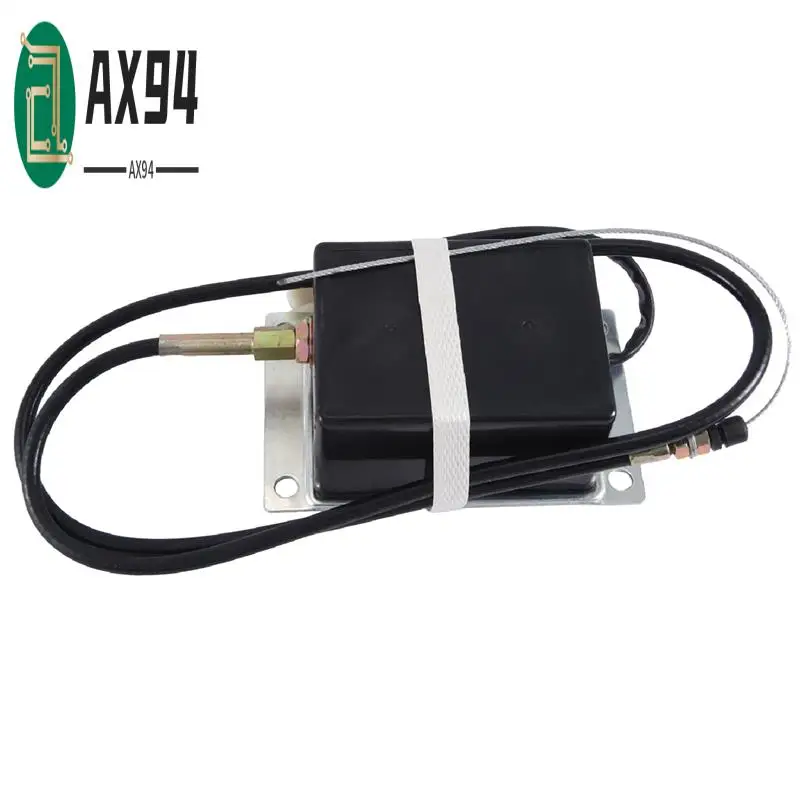 

AX94-1 PCS Flameout Solenoid Valve Flameout Motor Switch Excavator Silver & Black ABS+Metal For Doosan Daewoo Dh150 220 215 225-