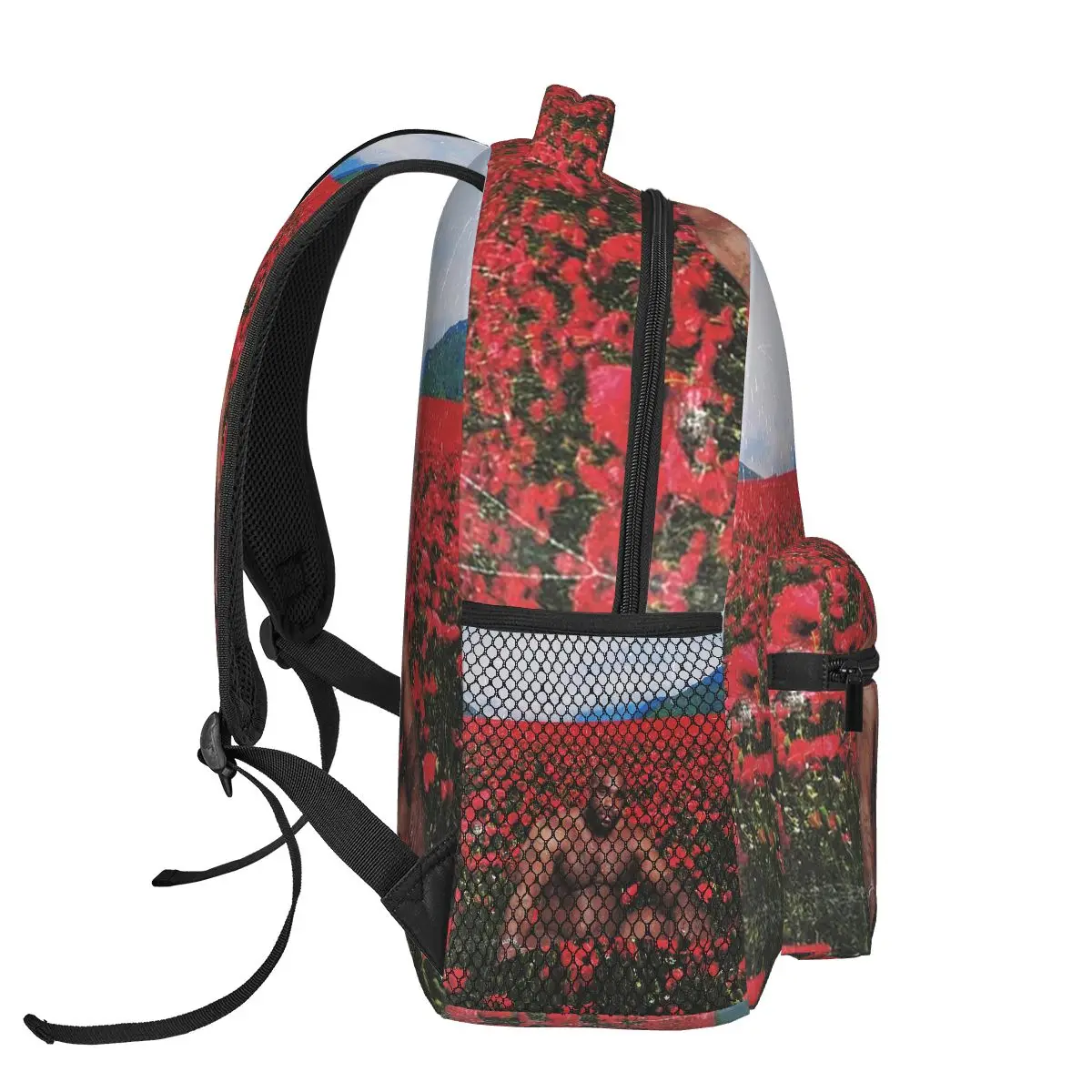 Barry Wood On A Flower Field Backpacks Boys Girls Bookbag Children School Bags Cartoon Kids Rucksack Shoulder Bag Large Capacity