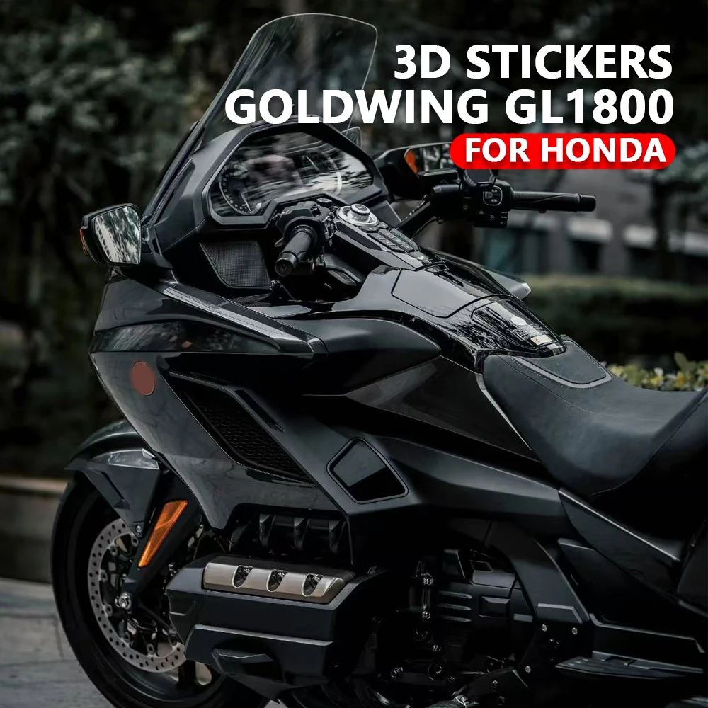 

Motorcycle For Honda Goldwing GL1800 F6B Tour Fairing Fender Tank Pad Gas Fuel Oil Protector Stickers Decals 2022-2025