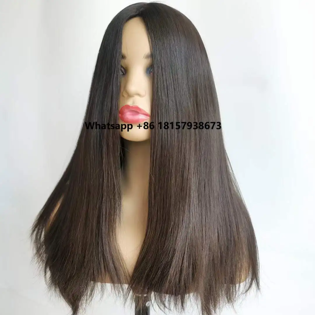 

Natural Silk Top Jewish Wig Same Length Hair Silky Straight Bob Wigs European Virgin Human Hair Wig for White Women