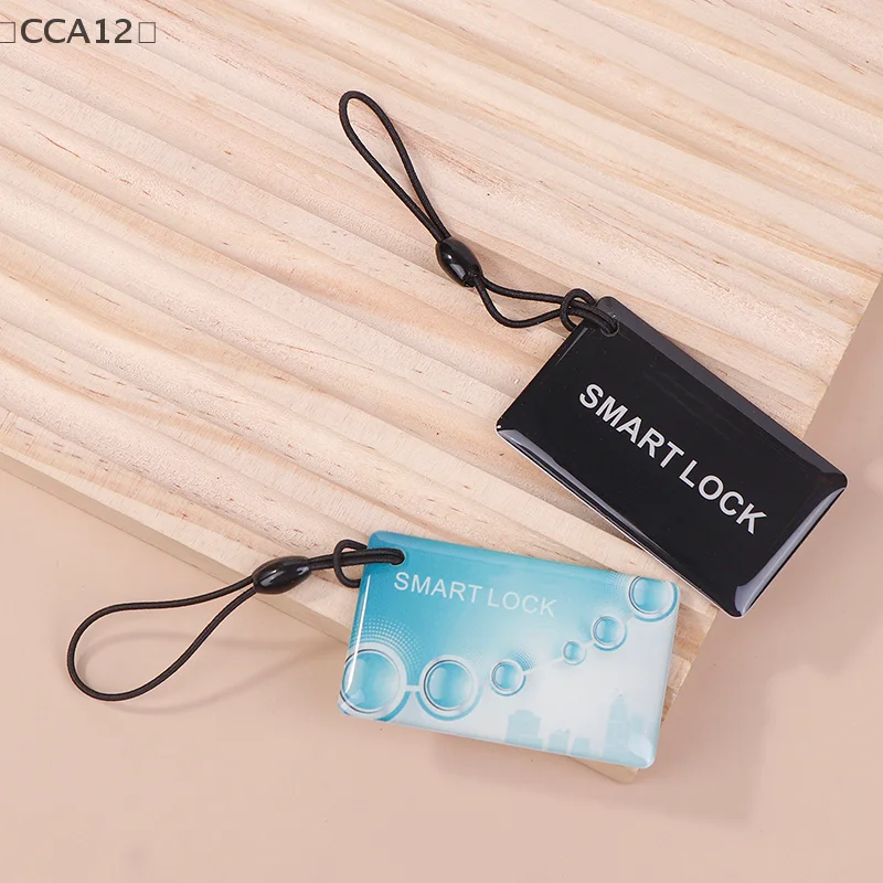 Tuya-電子スマートドアロック,指紋ロック,RFIDロック解除,ICカード,ttlock ble,cca12,13.56mhz,10個
