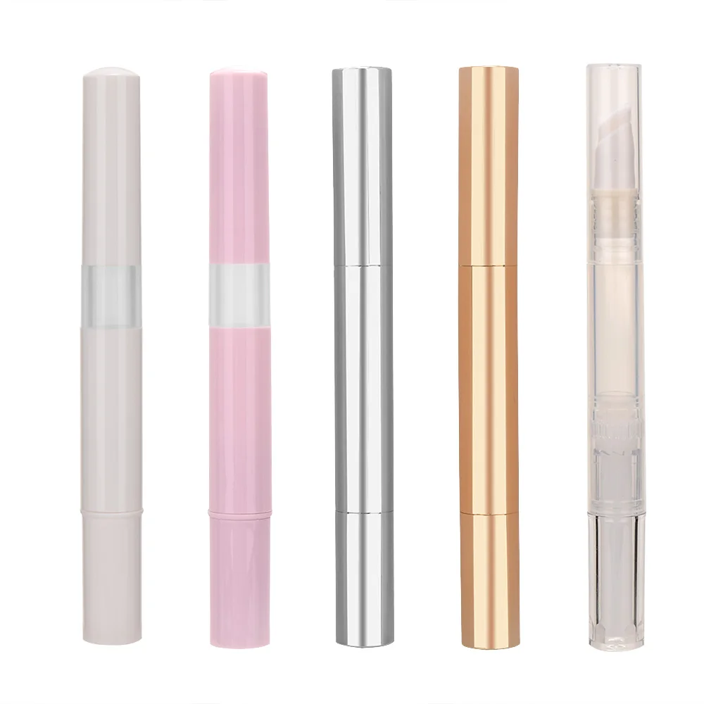 3ml Twist Pens Empty Nail Oil Pen With Brush Empty Cuticle Oil Pen Cosmetic Container Pen Lip Gloss Tubes