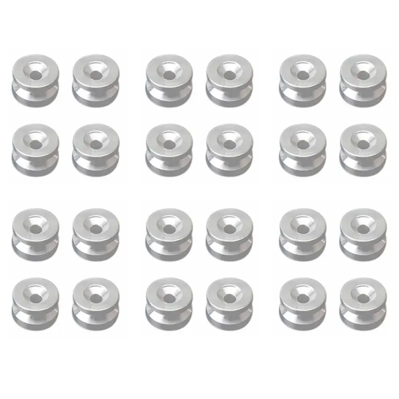 AASS-24X Motorcycle Top Rear Luggage Tool Box Case Trunk Bracket Bushing Pad Spacers Buckle Accessories Universal