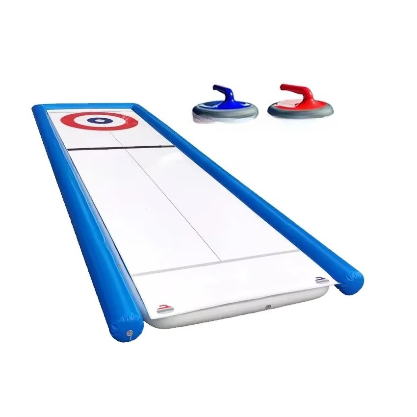 

Premium Inflatable Curling Rock Portable Street Ice Rink Outdoor Inflatable Curling Street Curling Sports Games