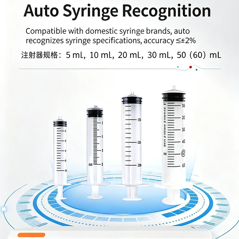 PracticalHigh Accuracy Veterinary Syringe Pump Automatic Syringe Recognition Stackable Infusion Dog Cat Small Animal Hospital 21