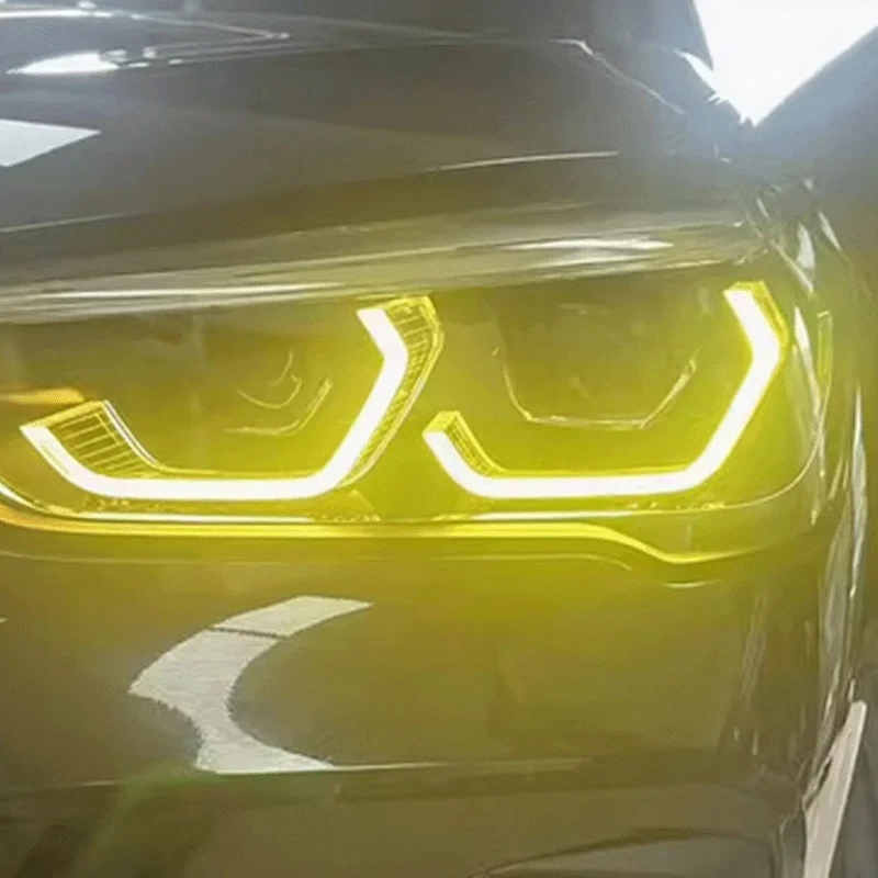 J ONE CSL Yellow DRL LED Module Set Custom Drl Lights For BMW X1 F48 F49 2019-2022 Led Daytime Running Light Plug And Play