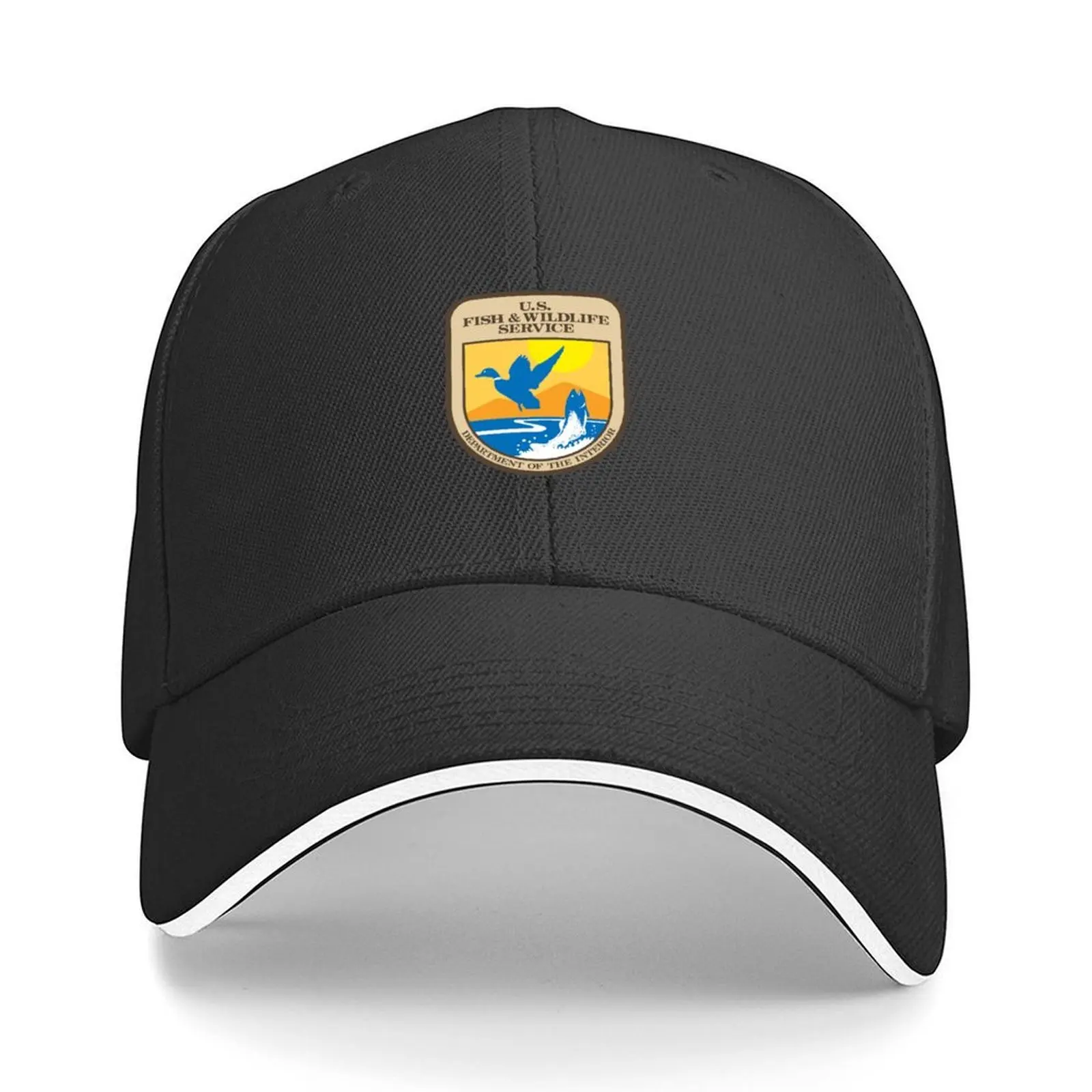 

US Fish and Wildlife Service - Department of Interior Crest Classic Baseball Cap luxury woman cap Men Caps Women's