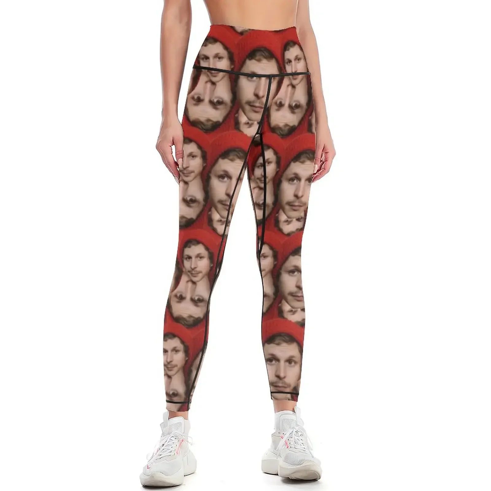 

Michael Cera Plz- Full Pattern Leggings Leginsy push up legging push up for fitness gym womans Womens Leggings