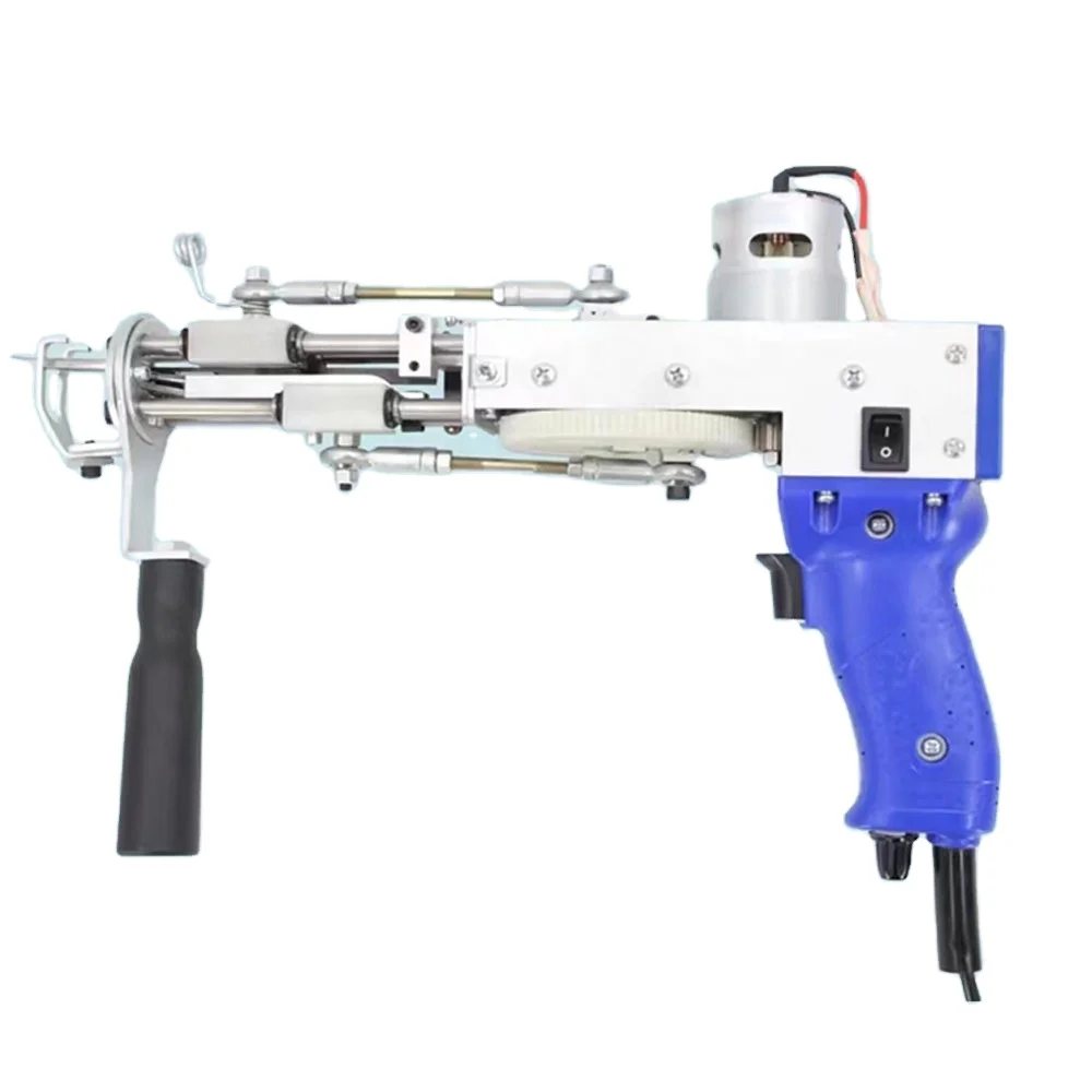 wholesaler 2 in 1 electric tufting manufacturer carpet making machine ak-1 krt cut loop hand rug tufting gun for DIY