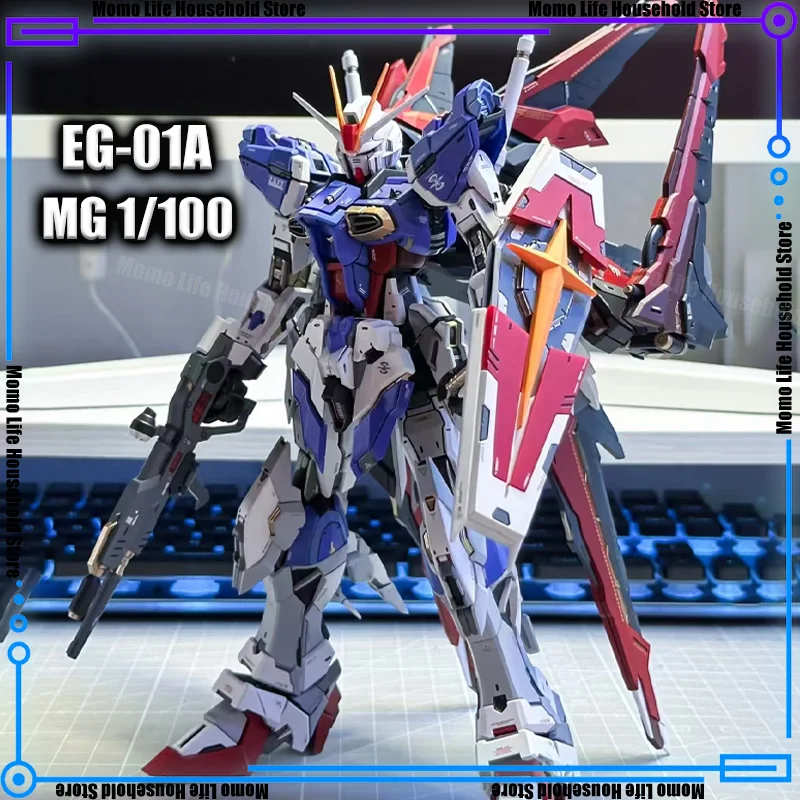 جديد EG-01A GK 1/100 MG ZGMF-X56S/α قوة دفعة النسر التجمع نموذج أطقم سبيكة الهيكل العظمي عمل الشكل روبوت البلاستيك نموذج اللعب