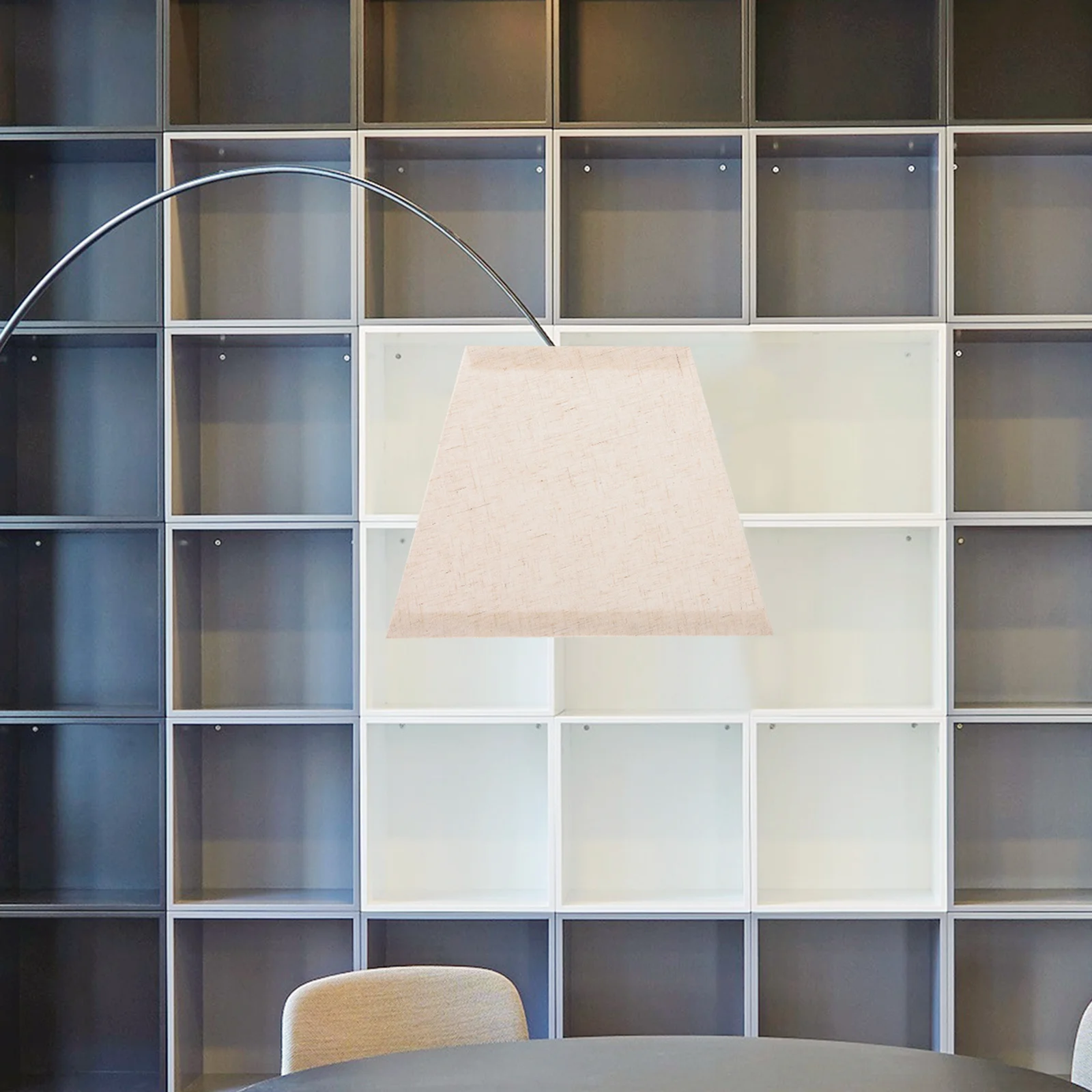 

T-Form Lampshade Delicate Appearance Durable Metal Frame Cloth Cover for Home Decoration Use Light Shade Universal Lamp Cover